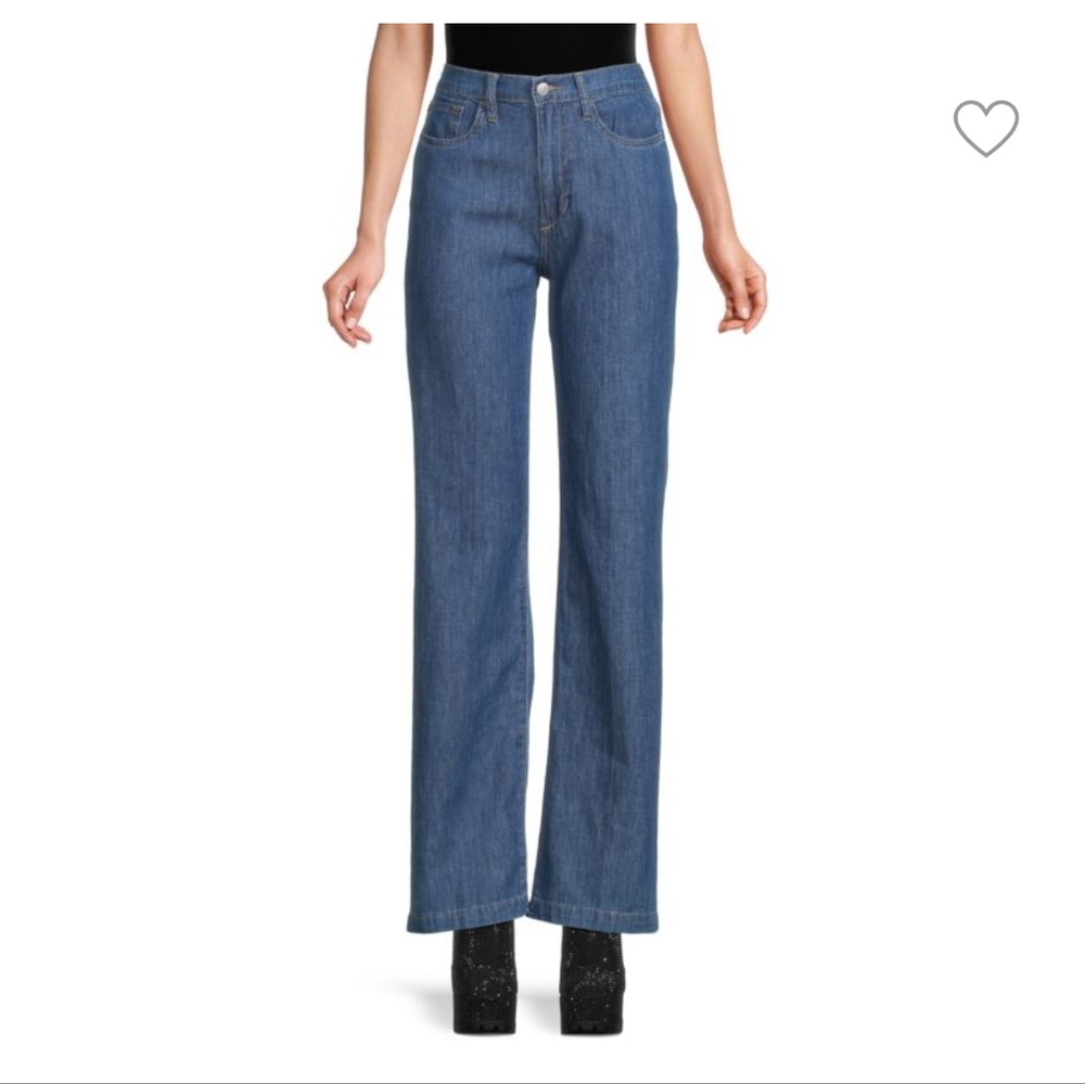 Joe's Jeans high rise Janelle chambray